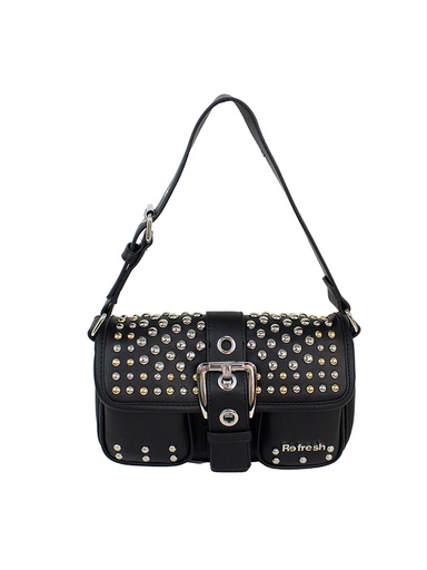 [184508BK] Bolso Baguette Refresh Jod Negro 