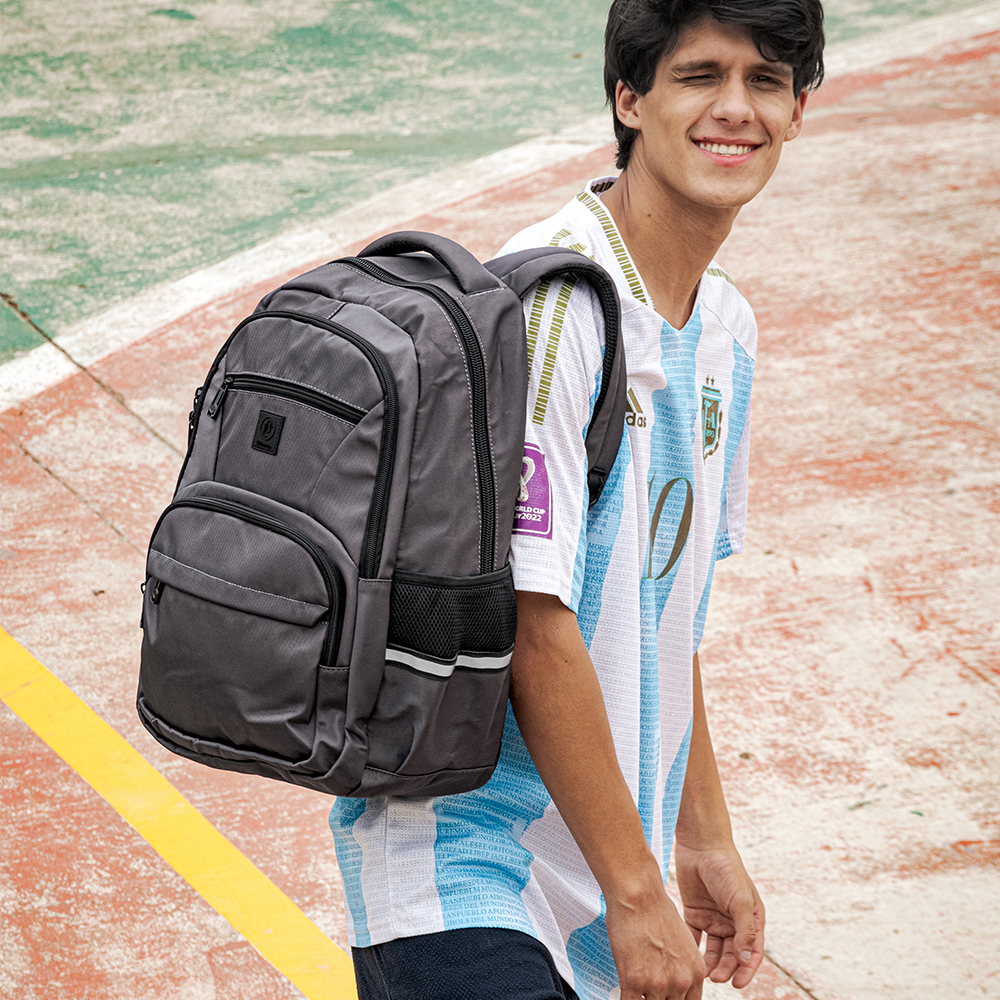 Mochila LB Universe Gris Oscuro