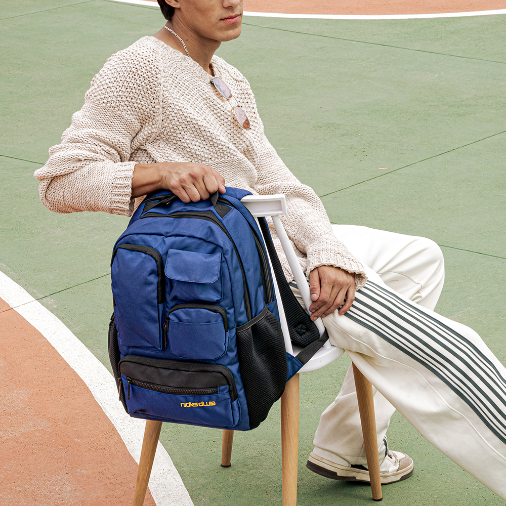 Mochila Nicks Club Azul Multi-Task