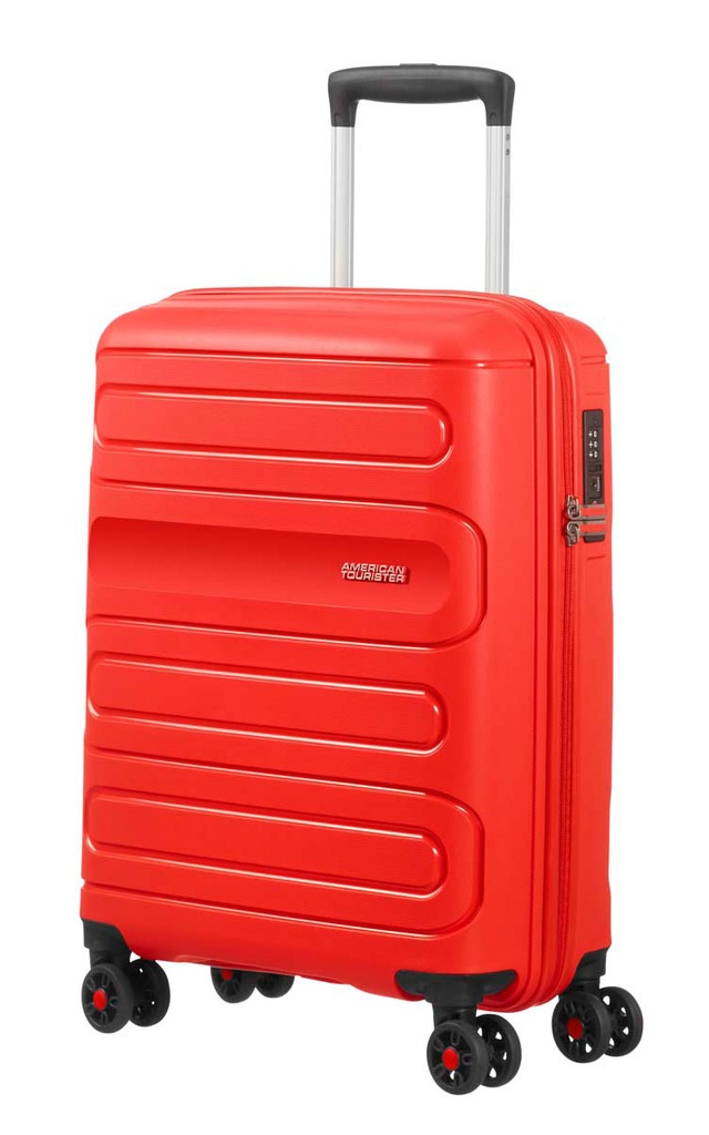 MALETA SUNSIDE SPINNER 68/25 SUNSET RED