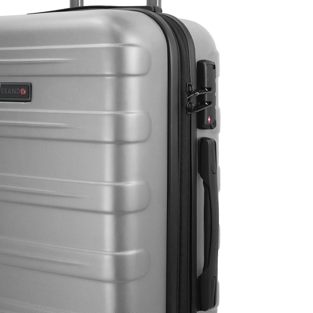 Maleta Swissbrand Murphy Silver 24"