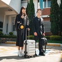 Maleta Swissbrand Murphy Silver 24"