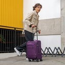 Maleta Samsonite Airshock Spinner Exp Purple 20"