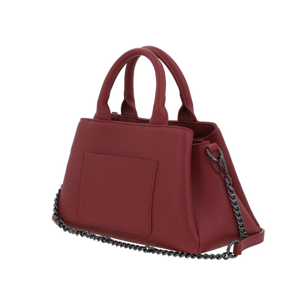 Bolso Satchel Rojo Gorett Cipher 