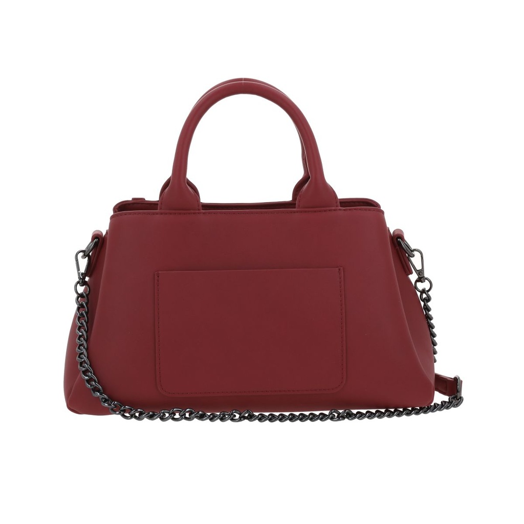 Bolso Satchel Rojo Gorett Cipher 