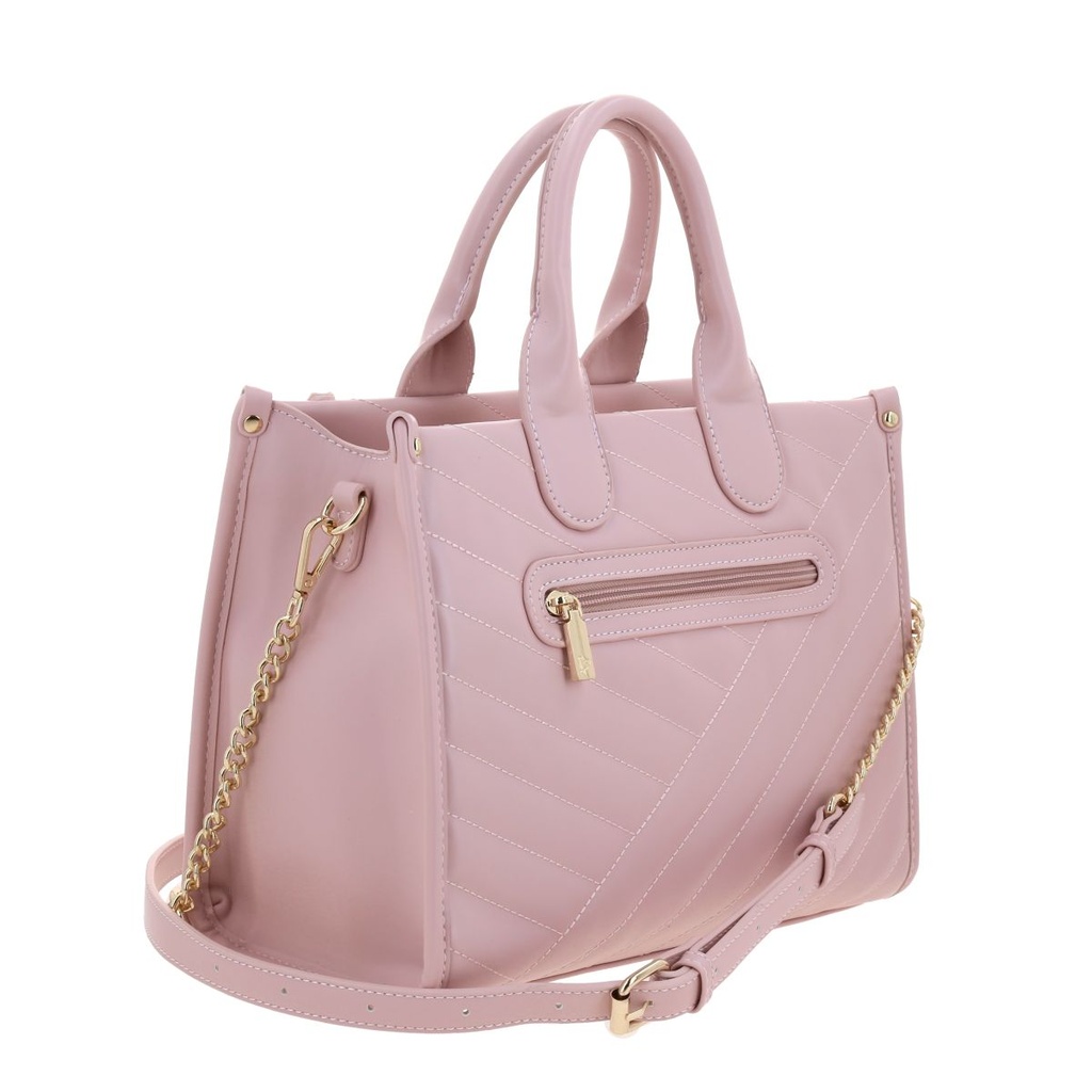 Bolso Gorett Tipo Satchel Camila Rosa