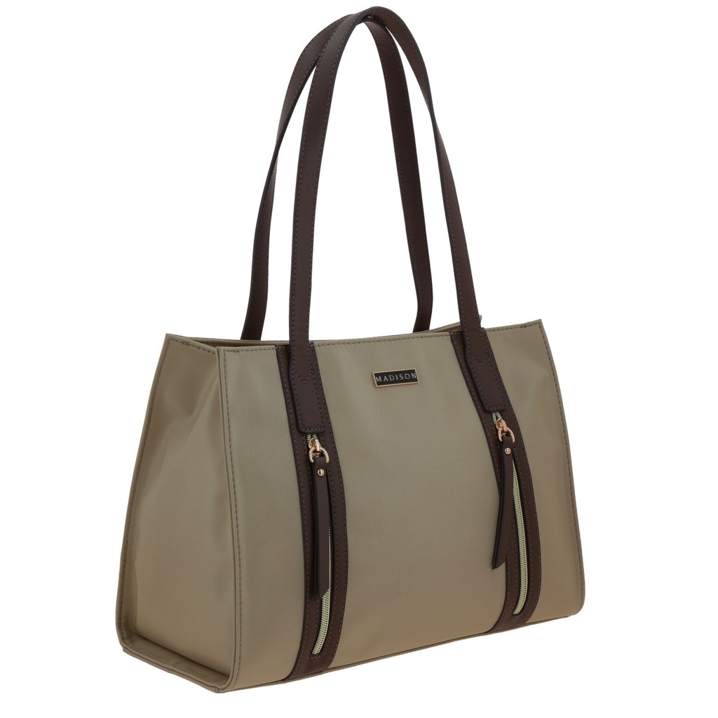 Bolso Tote Taupe Madison Felicia
