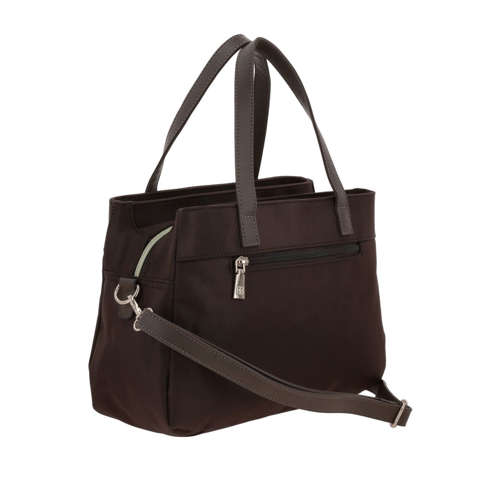 Bolso Tipo Tote Madison Felicia Café Oscuro
