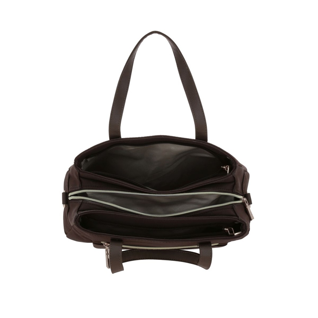 Bolso Tipo Tote Madison Felicia Café Oscuro