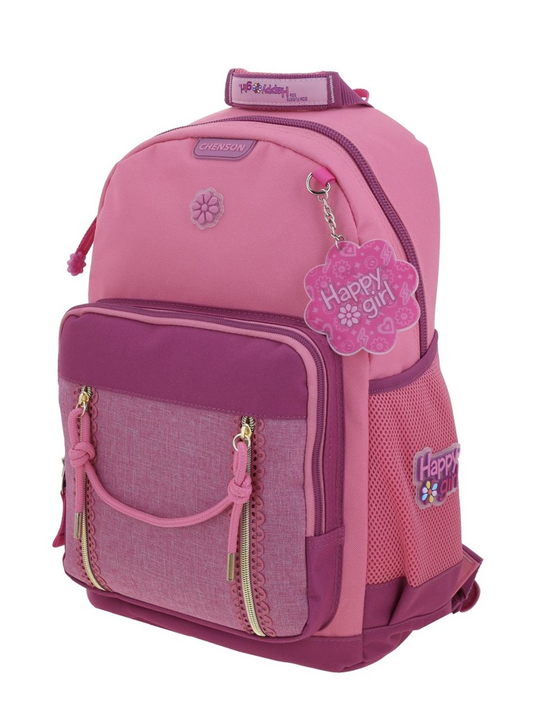 Mochila Rosa Happy Girl Tarlait 