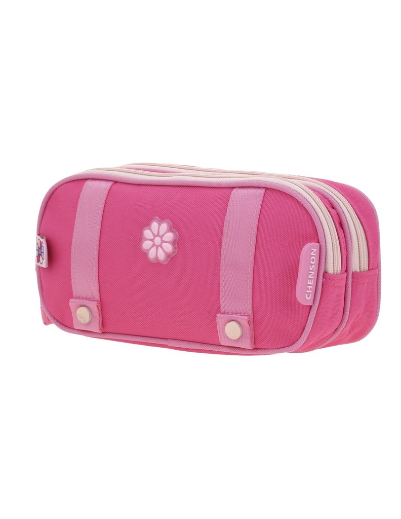 Portalápiz Rosa Happy Girl Strong