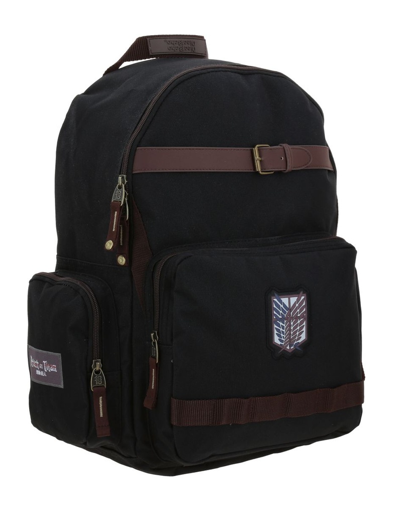 Mochila Negra Attack on titan 1818 Mobil