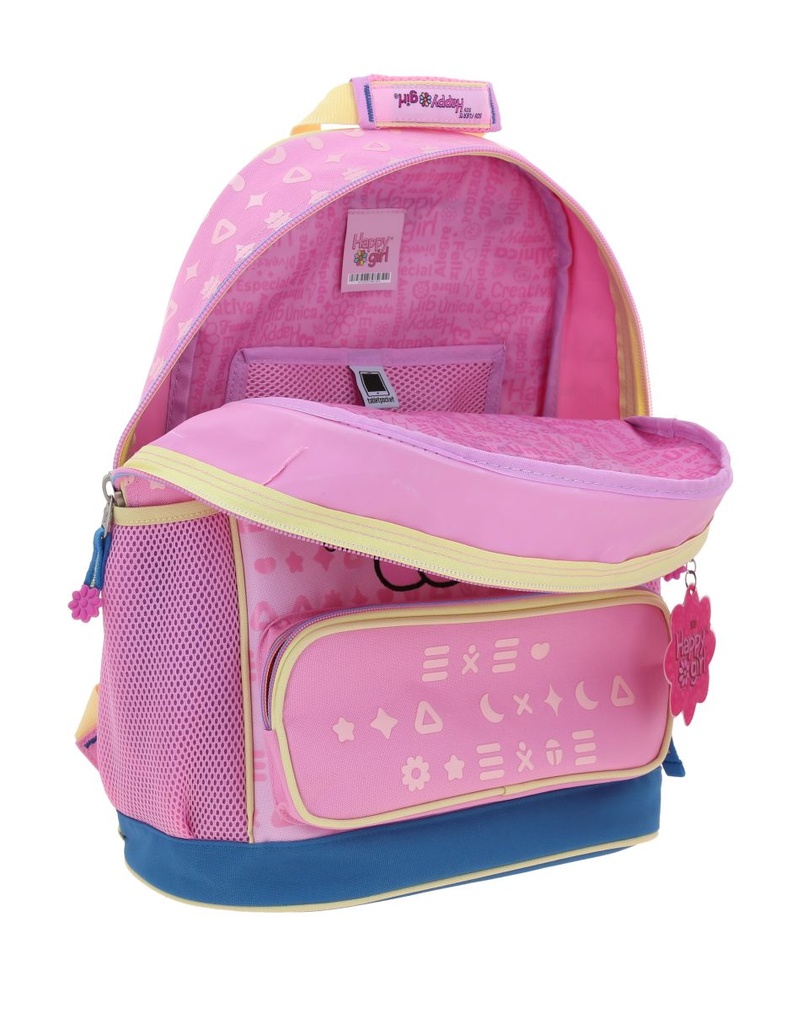 Mochila Chenson Rosa Happy Girl Gipsy