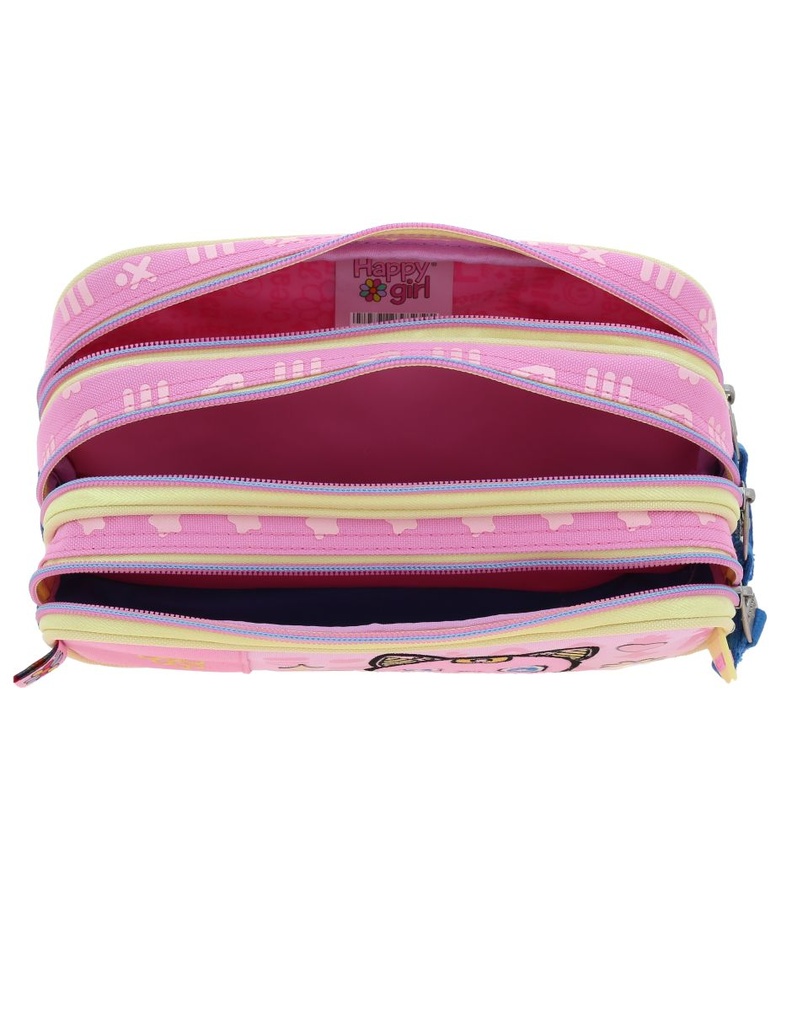 Portalápiz Chenson Rosa Happy Girl Gipsy
