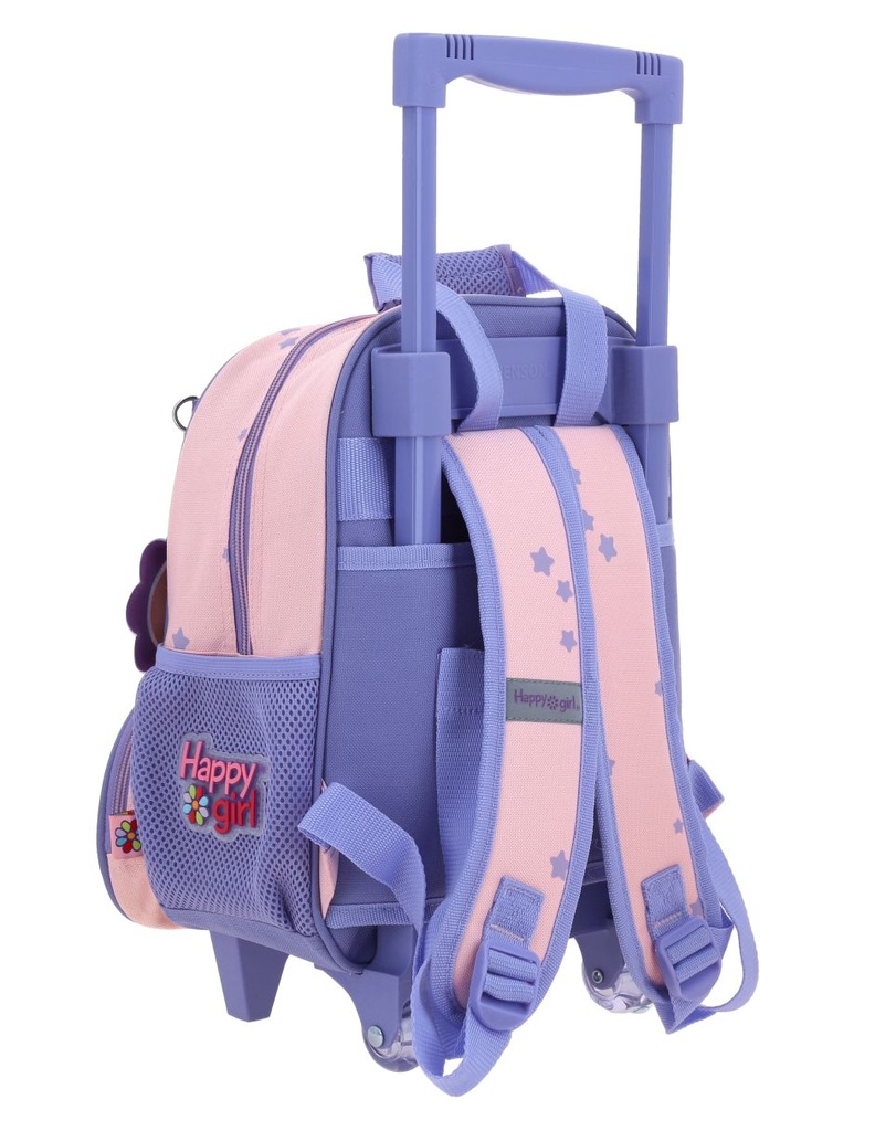 Mochila Con Ruedas Happy Girl Gurlic