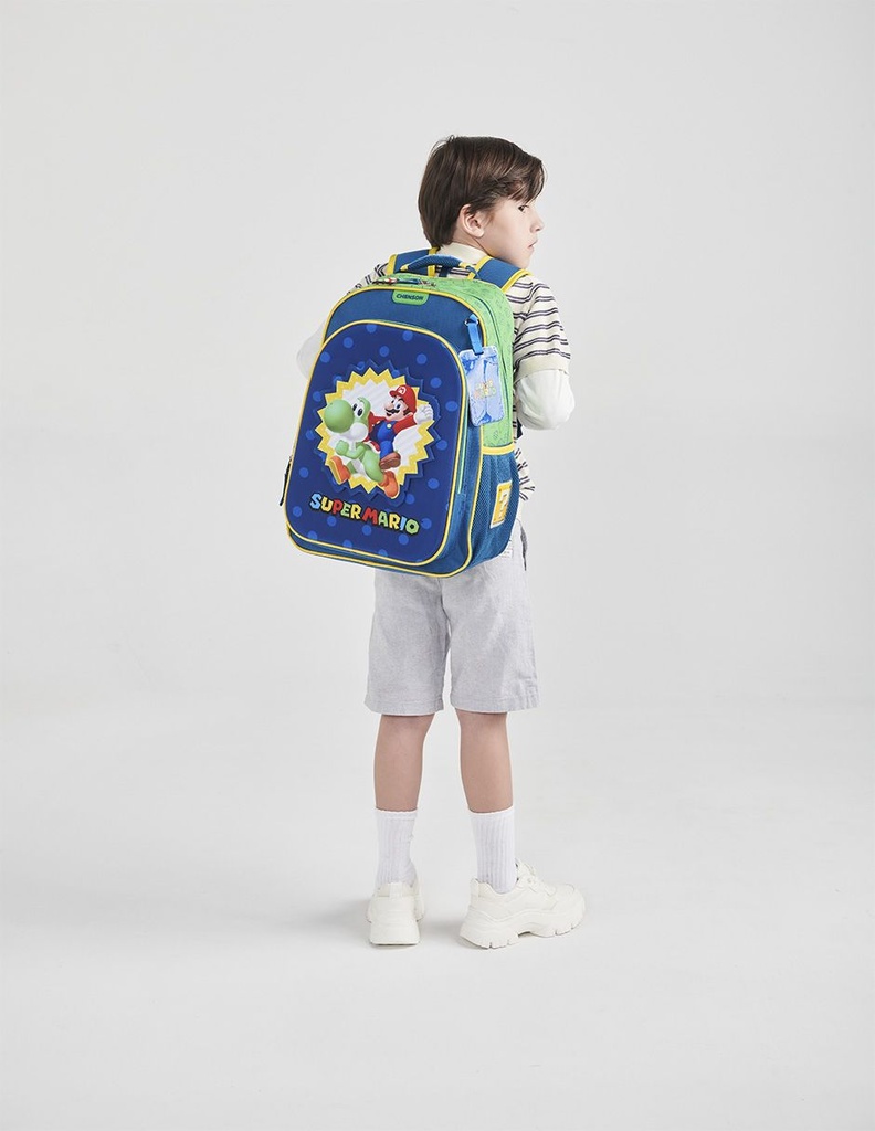 Mochila Chenson Mario Bros Yoshi Sploshi