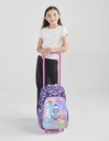 Mochila Con Ruedas Rosa Happy Girl Vania Bachur Pacia
