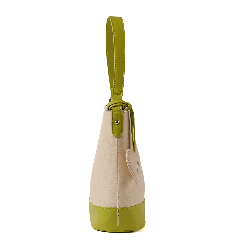 Bolso LB Tipo Tote Bucket Verde