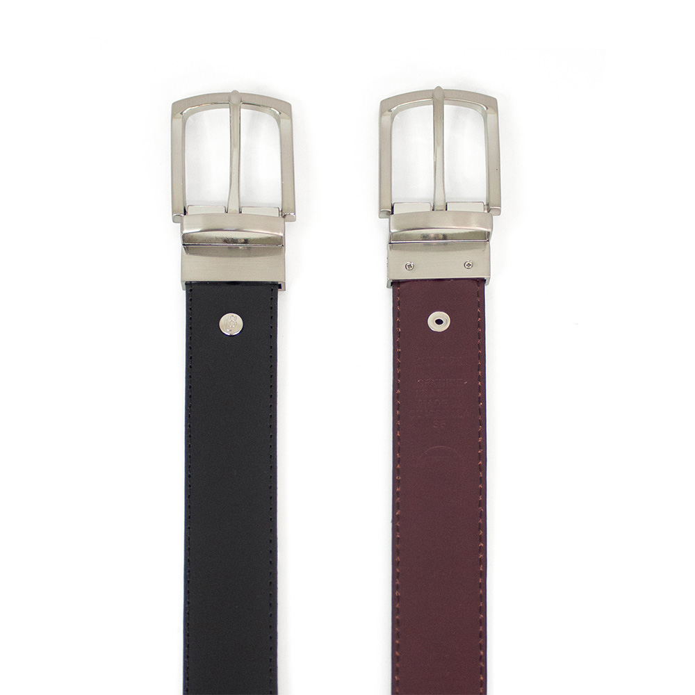Cincho Reversible LB Geovanni Negro/Vino 40"
