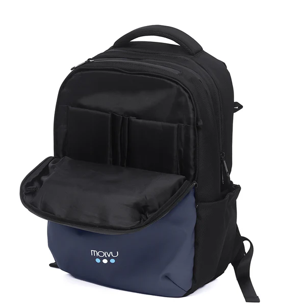 Mochila Molvu Zacualpa 15 Negro Azul