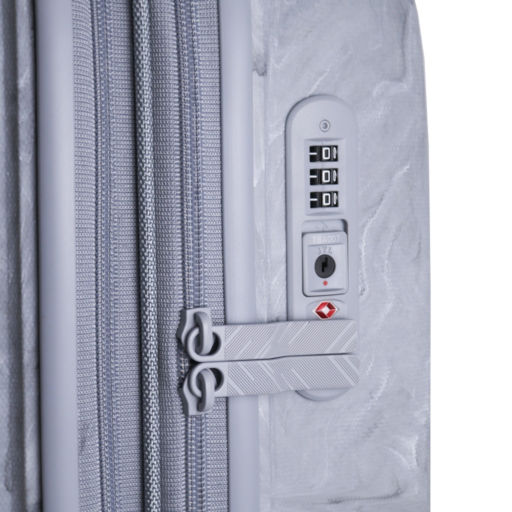 Maleta Swissbrand Marble Grey 20"