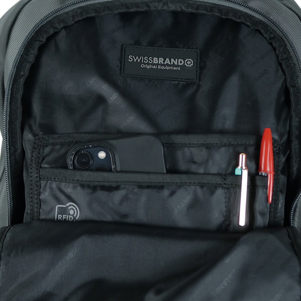 Mochila Swissbrand Walsh Dark Grey
