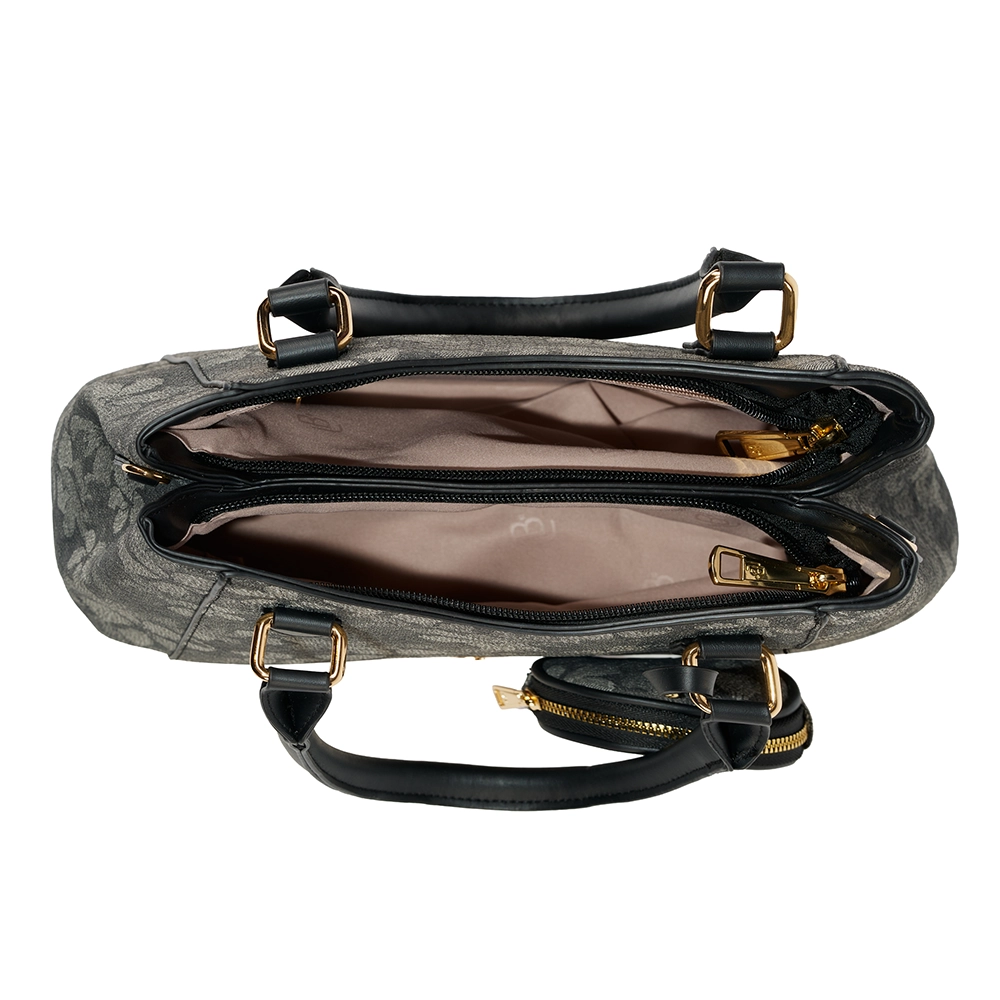 Bolso LB Tipo Satchel Dilia Negro