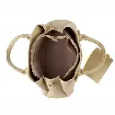 Bolso LB Tipo Satchel Dina Beige