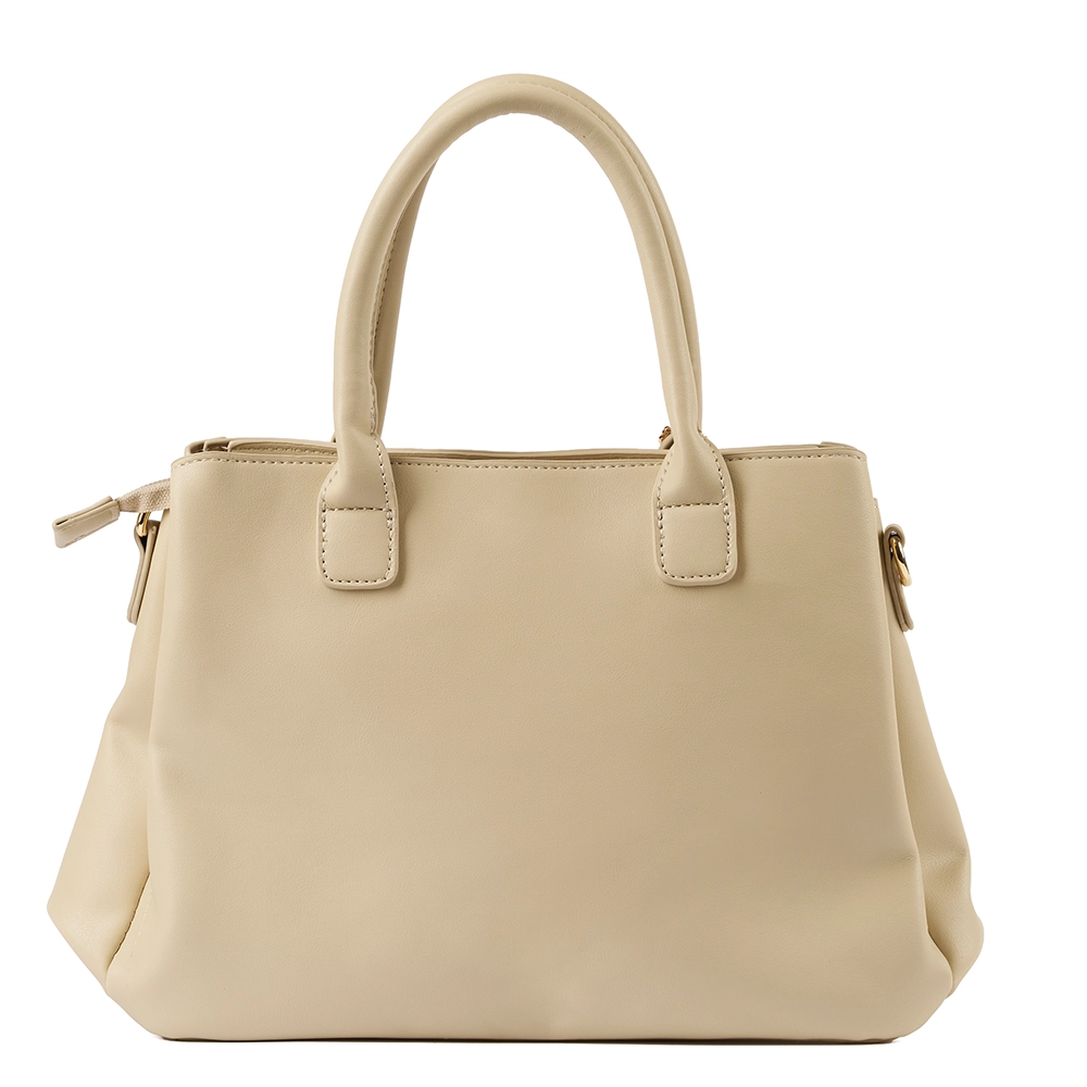 Bolso LB Tipo Satchel Dina Beige