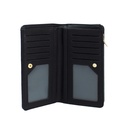 Billetera LB Grande Para Mujer Sahara Negro