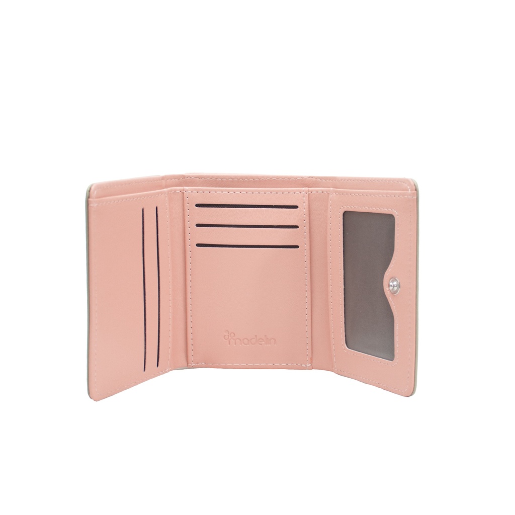 Billetera Madelin Pequeña Para Dama Yadi Verde Aqua