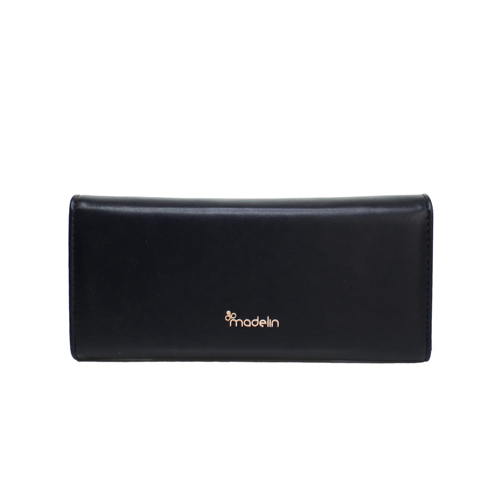 Billetera Madelin Grande Para Dama Rubi Negro