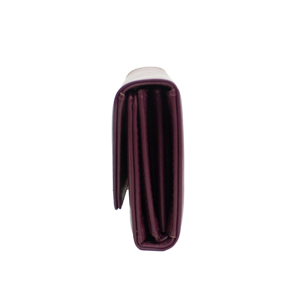 Billetera Madelin Grande Para Dama Rubi Tinto