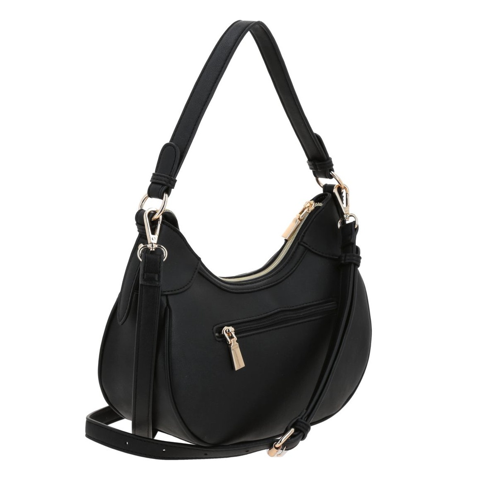 Bolso Baguette Negro Madison Player