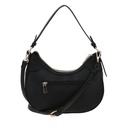 Bolso Baguette Negro Madison Player