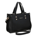 Bolso Satchel Negro Madison Lourdes 
