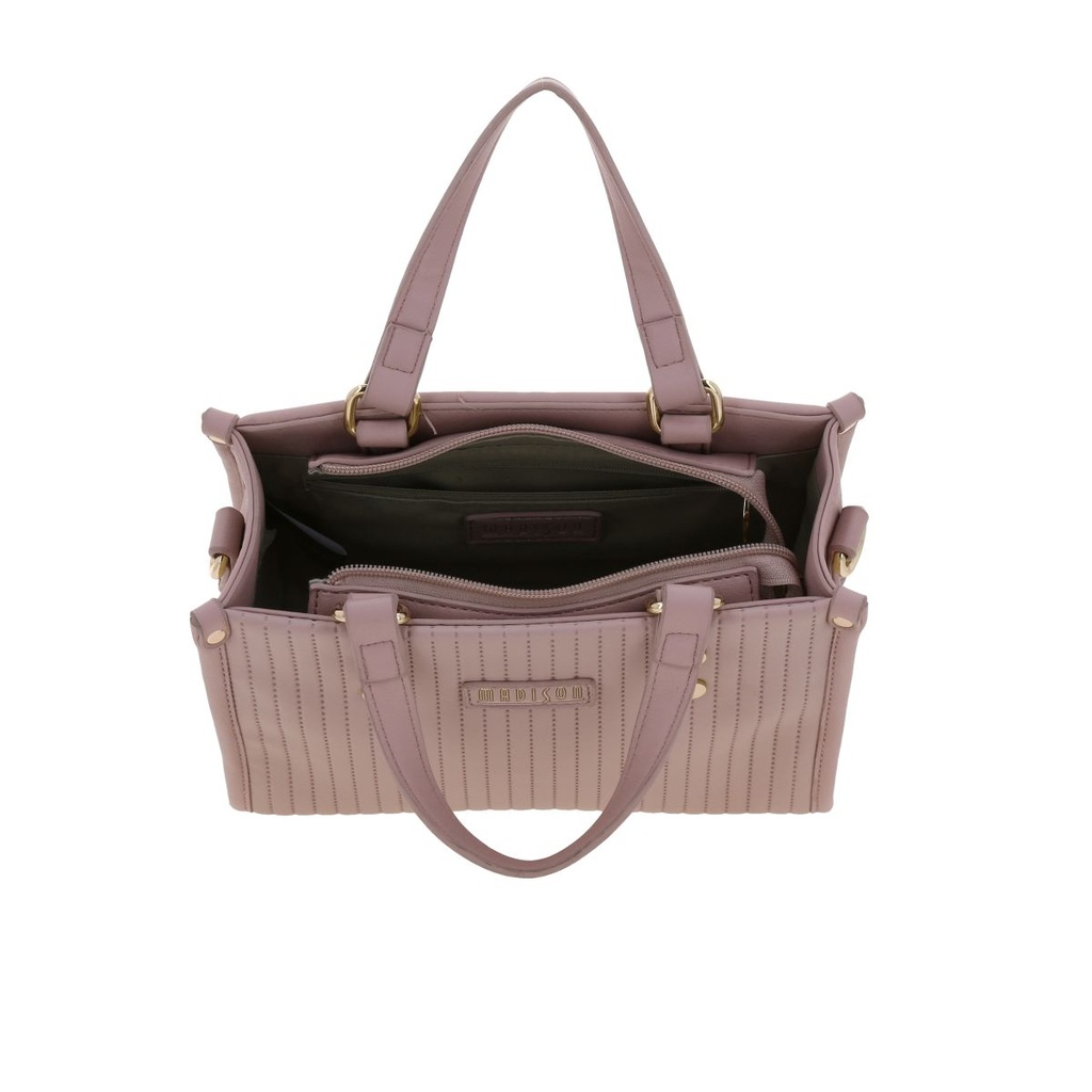 Bolso Satchel Rosa Madison Lourdes 