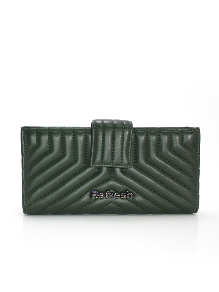 Billetera Juvenil Refresh Tronics - Verde Musgo