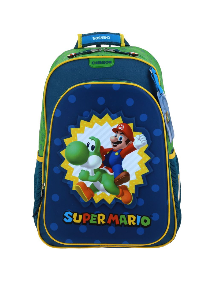 Mochila Chenson Mario Bros Yoshi Sploshi