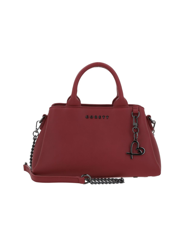 Bolso Satchel Rojo Gorett Cipher 
