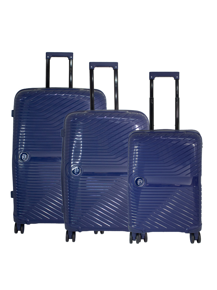 Set De Maletas LB Oser Azul Oscuro