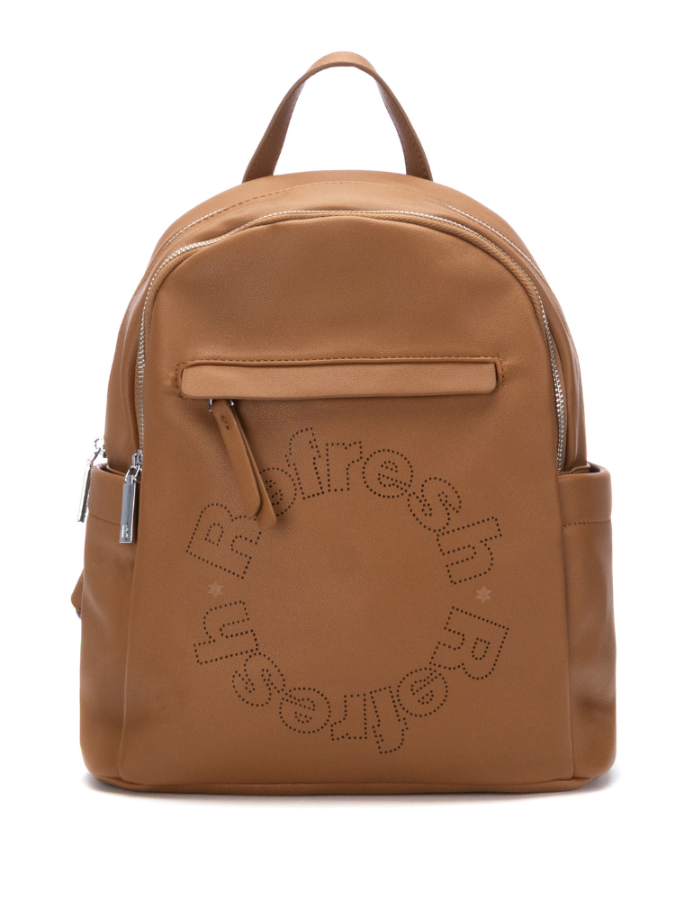 Bolso Refresh Tipo Mochila Samary Camel