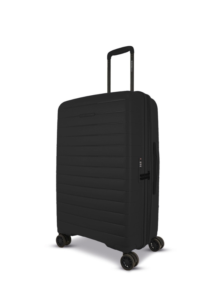 Maleta Swissbrand Leeds Black 24"