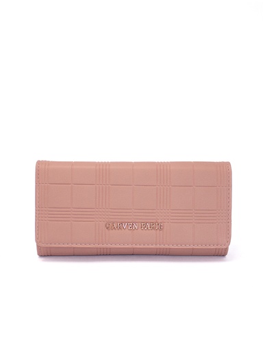 [CVW-1232-120] Billetera Carven Old Rose