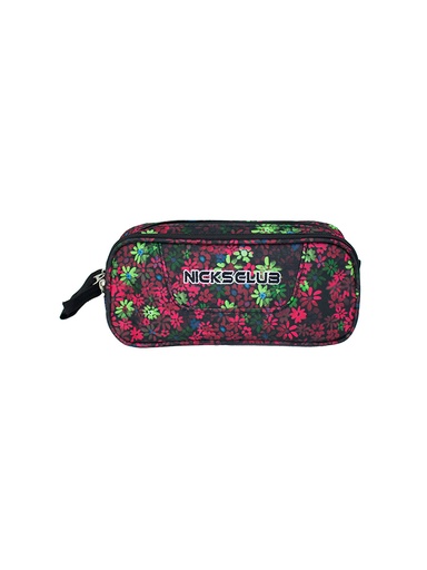 [PIN-67P] Portalápiz Pin Nicks Club Floreada Negra