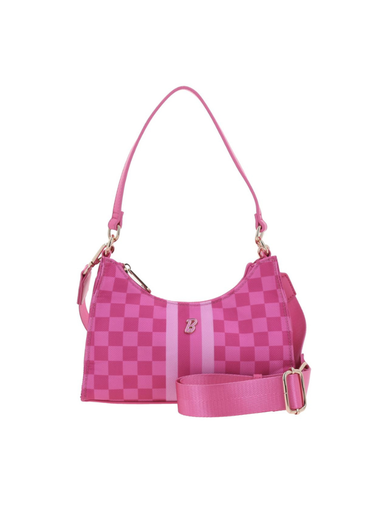 [BR24090-P] 
Bolso Rosa Baguette Barbie By Gorett Sharon