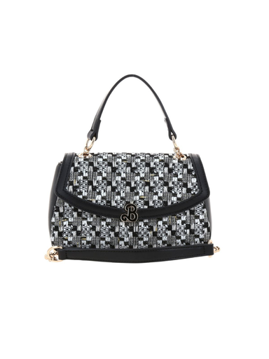 [BR24092-3] 
Bolso Crossbody Negro Barbie By Gorett Fanny