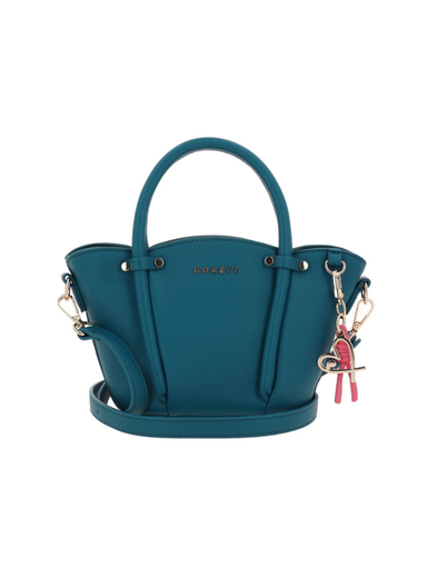 [GF24056-9] Bolso Satchel Azul Gorett Ana
