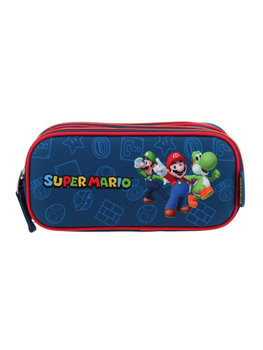 [MB70376-9] Portalápiz Azul Mario Bros Chenson Gronshi