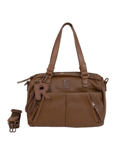 [183336MA] Bolso Refresh Tipo Satchel July Marrón